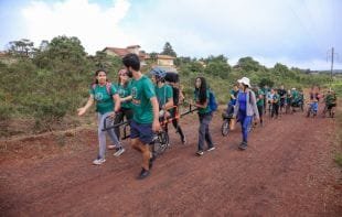 trilha para todos- equipe de auxilio