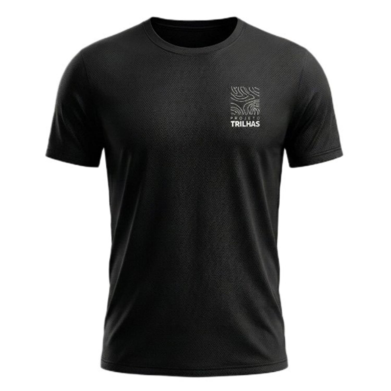 Blusa Projeto Trilhas Dry Fit Preta