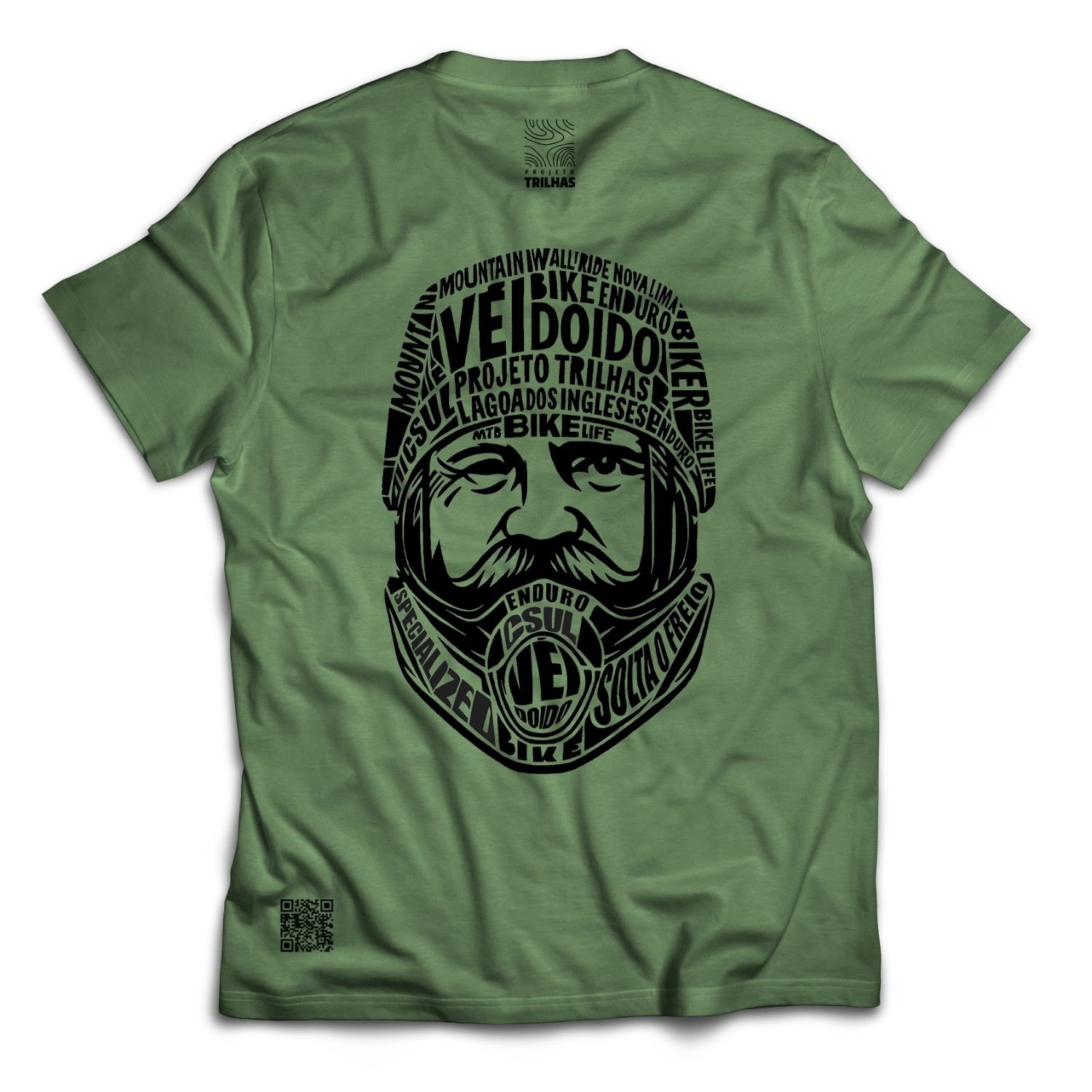 Blusa Vei Doido Algodao egipicio Verde 2